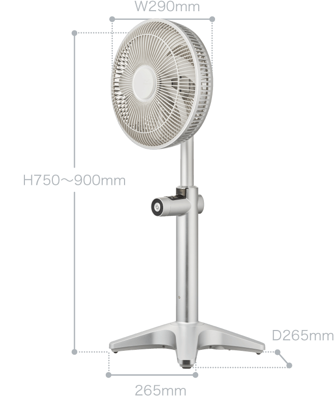 【格安】高級扇風機 カモメファン Kamomefan+c lite 限定ホワイト